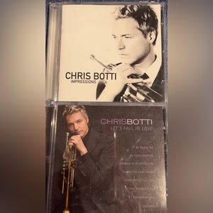 Two CDs. Chris Botti. Impressions, and let’s fall in love.